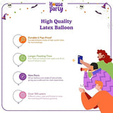 80Pc Halloween Balloon Arch Kit – Garland with BOO Foil Balloon & Spider Web