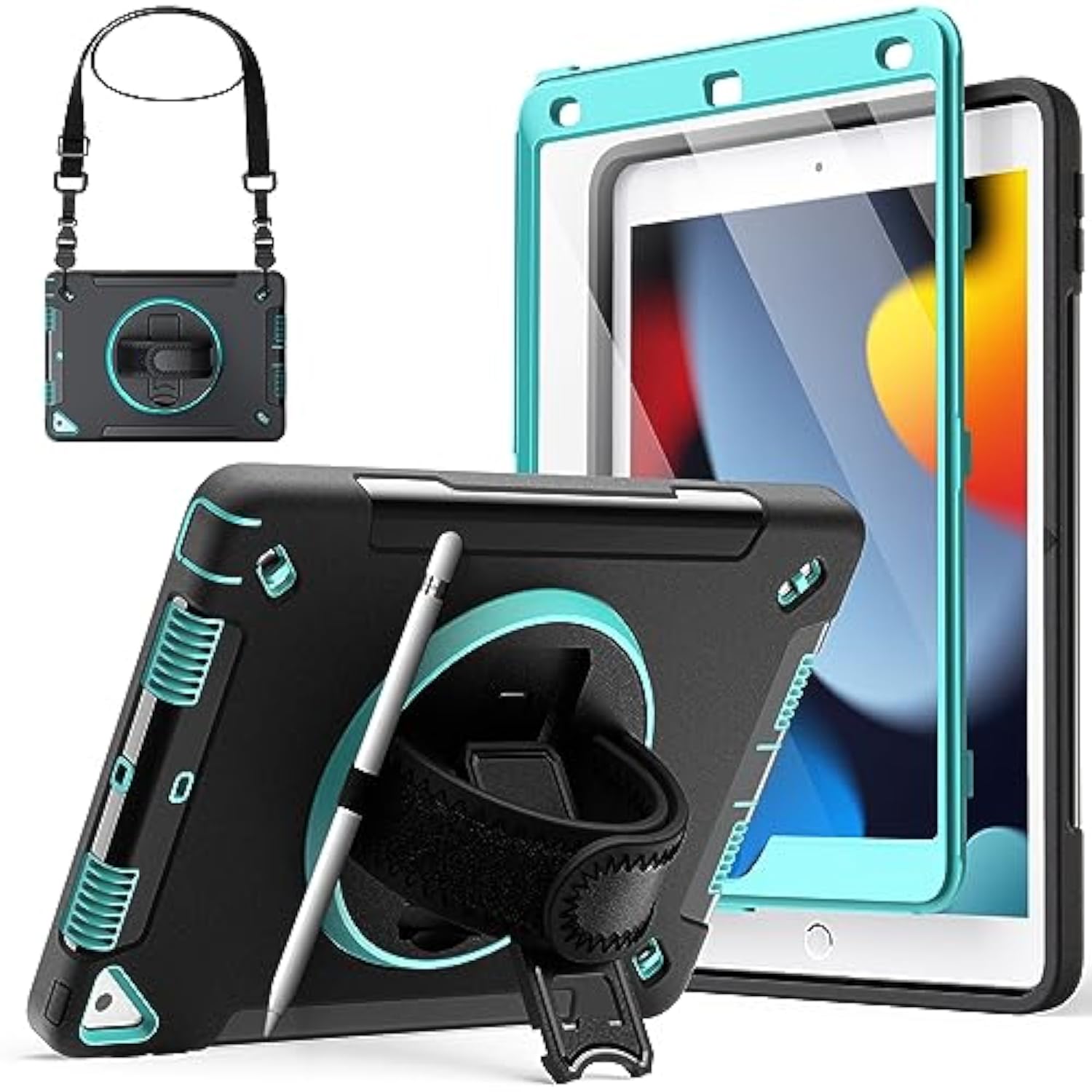 JETech Case for iPad 10.2-Inch (9th/8th/7th Generation, 2021/2020/2019) with B