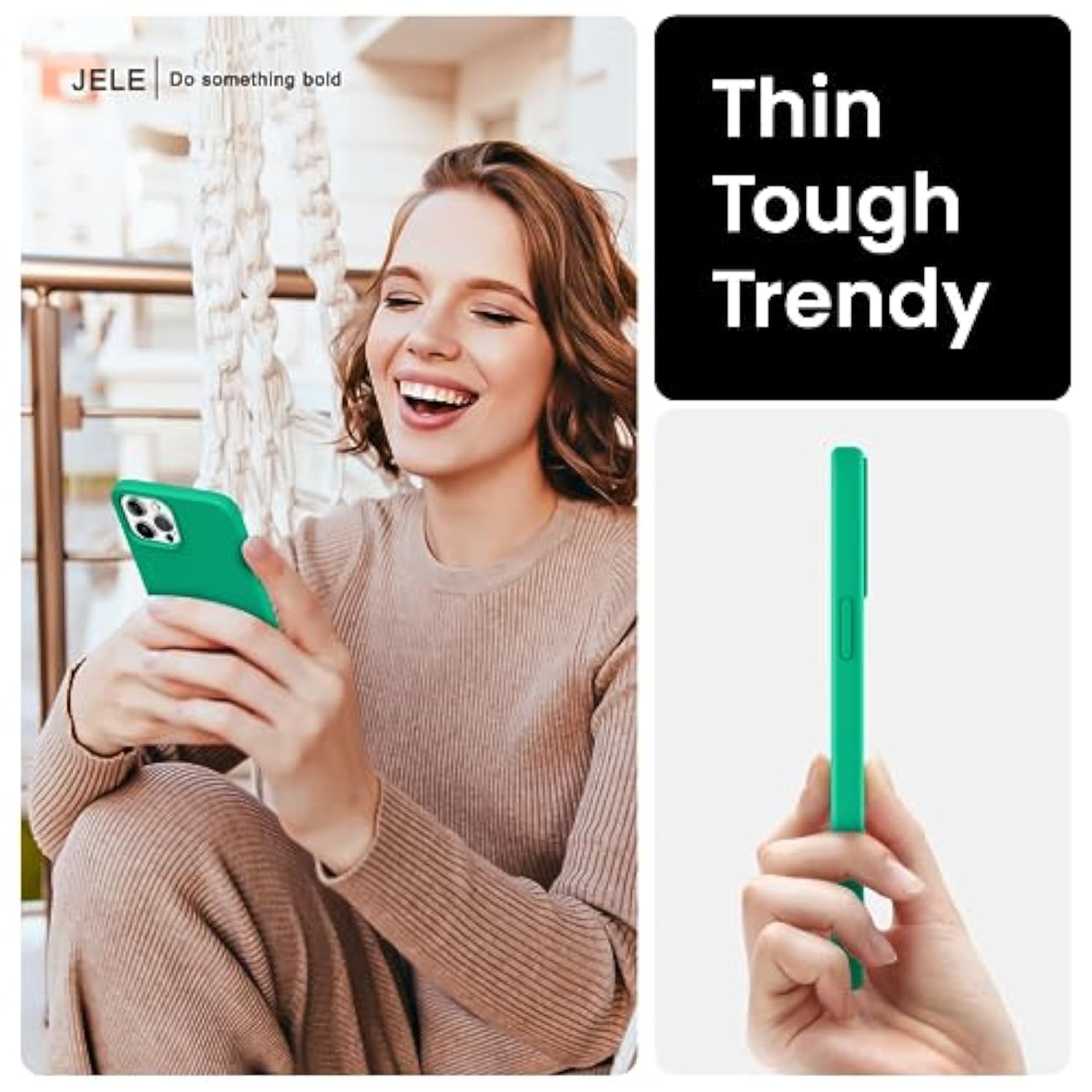 Shockproof Designed For Iphone 12 Pro Max Case, Liquid Silicone Phone Case With [Soft Anti-Scratch Microfiber Lining] Military Grade Drop Protection Slim Thin Cover, 6.7 Inch, Emerald Green