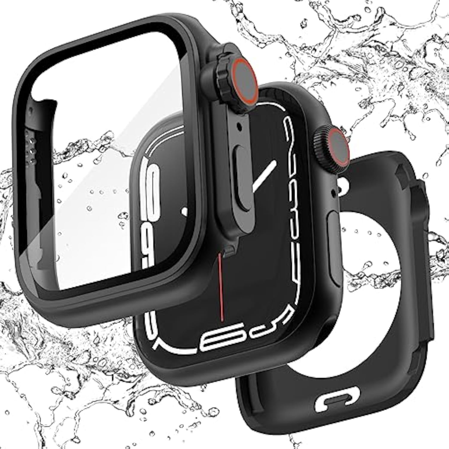 2 in 1 Apple Watch Case Compatible with Apple Watch Series 6 40mm and Apple Watch Series 5 40mm