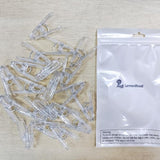 20 Pack Balloon Arch Clips Plastic Spring Clamps 2.4 Inch Heavy Duty Clip For Balloon Arch Kit Birthday Decoration Crafts Backdrop Woodworking Photography Studios (Transparent)
