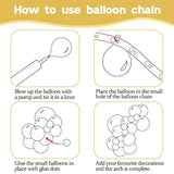 134 Pcs Metallic Gold Balloons Various Sizes Birthday Wedding Shower