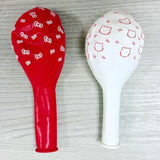 22 Pcs Cat Kitty & Bow Balloons for Girls Kitty Theme Party Decorations