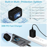 30W Fast Charger Block Type C Wall Adapter Quick Charger For Motorola G Stylus 5G/Edge 2024/G 5G/G Power/G Fast/G Pure/Edge 50 Ultra/X50 Ultra/Razr 50 Ultra/Razr+/G75/G85,Android Phone Charger Plug