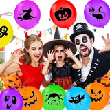 36Pc Halloween Punch Balloons – 18" Colorful Latex Party Favors for Kids