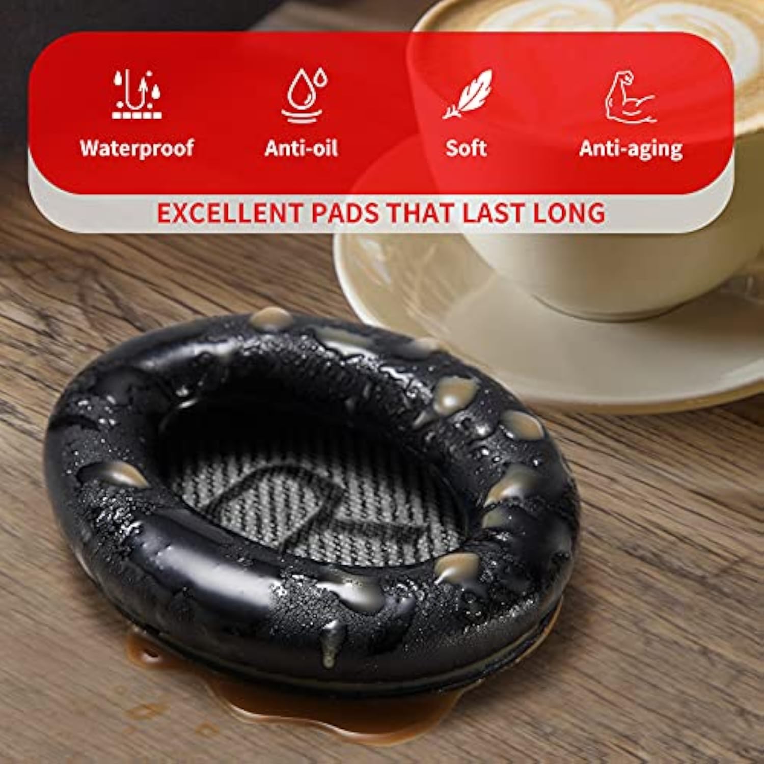 Premium Ear Pad Replacement For Bose Headphones Earpads, Compatible With Bose Quietcomfort 35 Ii /Qc35 /Qc25 /Qc2 /Qc15 /Ae2 /Ae2I /Ae2W /Soundtrue & Soundlink, By – Classic Black