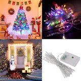 Battery Operated Christmas Lights, 40- Led Fairy Lights Golf Cart Christmas For Bedroom, S, Parties, Wedding, Centerpiec