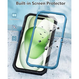 iPhone 15 Case with Belt Clip and Built-in Screen Protector for Protection and Convenience