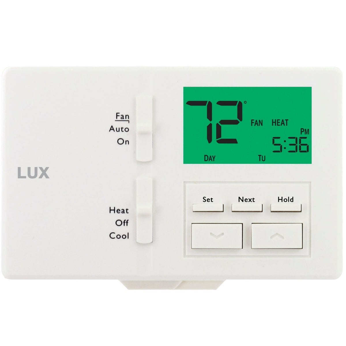 Ltx100E Programmable 7 Day Thermostat; 1 Heat, 1 Cool