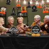 Whiskey Pattern Birthday Party Decorations For Men Aged To Perfection