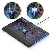 Sapphire S1 Leverless Arcade Controller Joystick for PlayStation 5 and PlayStation 4 and PC (Fighting Stick) Officially Licensed Sony