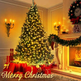 Christmas Tree Lights, 65Ft/20M 200 Led Christmas Lights Plug In, 8 Modes Waterproof Outdoor Christmas Lights For Outsid