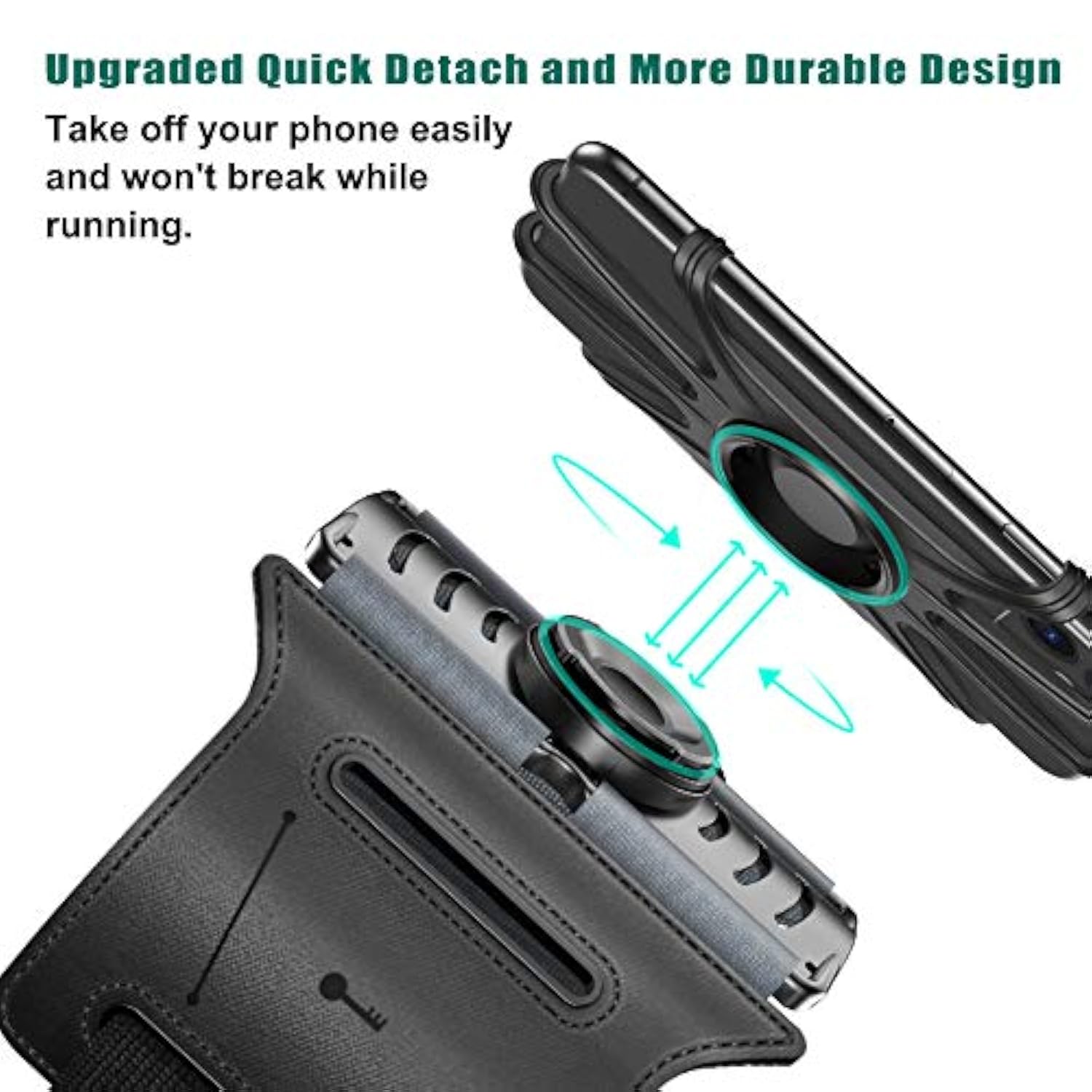 Phone Holder Armband Rotatable