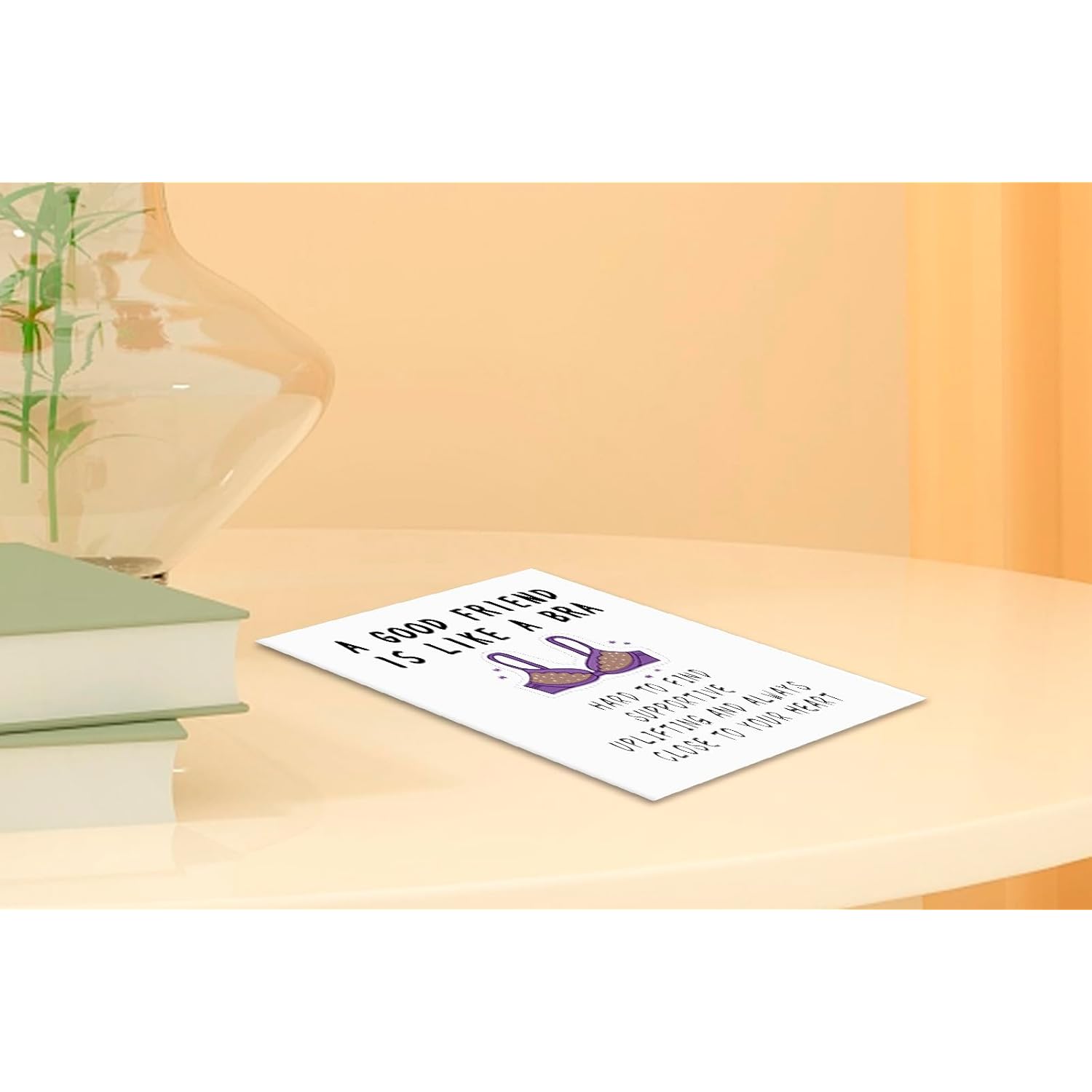 Humor Best Friend Card, Funny Greeting Cards For Girlfriends. Uplifting And Always Close To Your Heart
