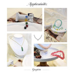 1200Pcs 8Mm Glass Beads For Jewelry Making, 24 Colors Crystal Beads Bracelets Making Kit, 2 Box Round Beads Suitable For Beginners