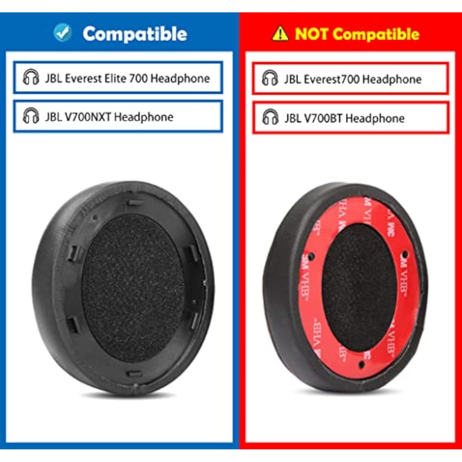 Cooling Headphone Replacement Earpads Cushion Headset Ear Pads Compatible With Jbl Everest Elite 700 Wireless Over-Ear Headphone