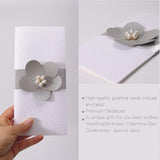 Thank You Cards With Envelopes,Thank You Notes For Wedding,Greeting, Happy Holidays, Business, Baby Shower (Silver)