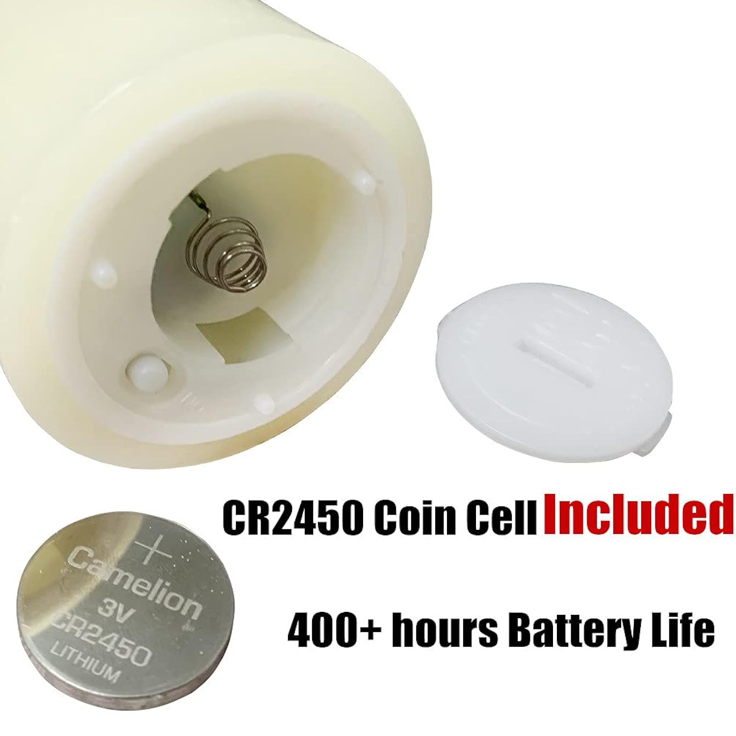 Timer Flameless Votive Candles 2 Inch X 3 Inch , Flickering Small Led Pillar Candles Batteries Included, Ivory Christmas Home Decor 6 Pack With 5 Hours Timer