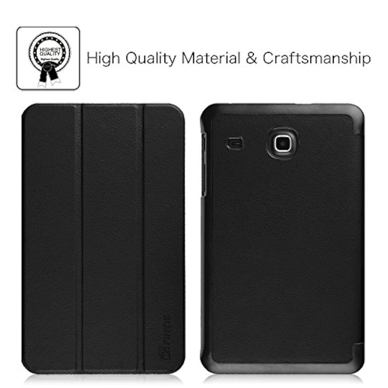 Fintie Slim Shell Case for Samsung Galaxy Tab E 8.0 (Model SM-T378/T375/T377), Super Slim Lightweight Standing Cover, Black