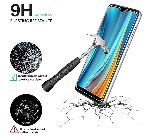 for Cricket Icon Plus 2026 / AT&T Verge 2 5G Screen Protector, Cricket Icon Plus 2026 Tempered Glass Screen Protective Film, 9H Hardness, HD Clear,
