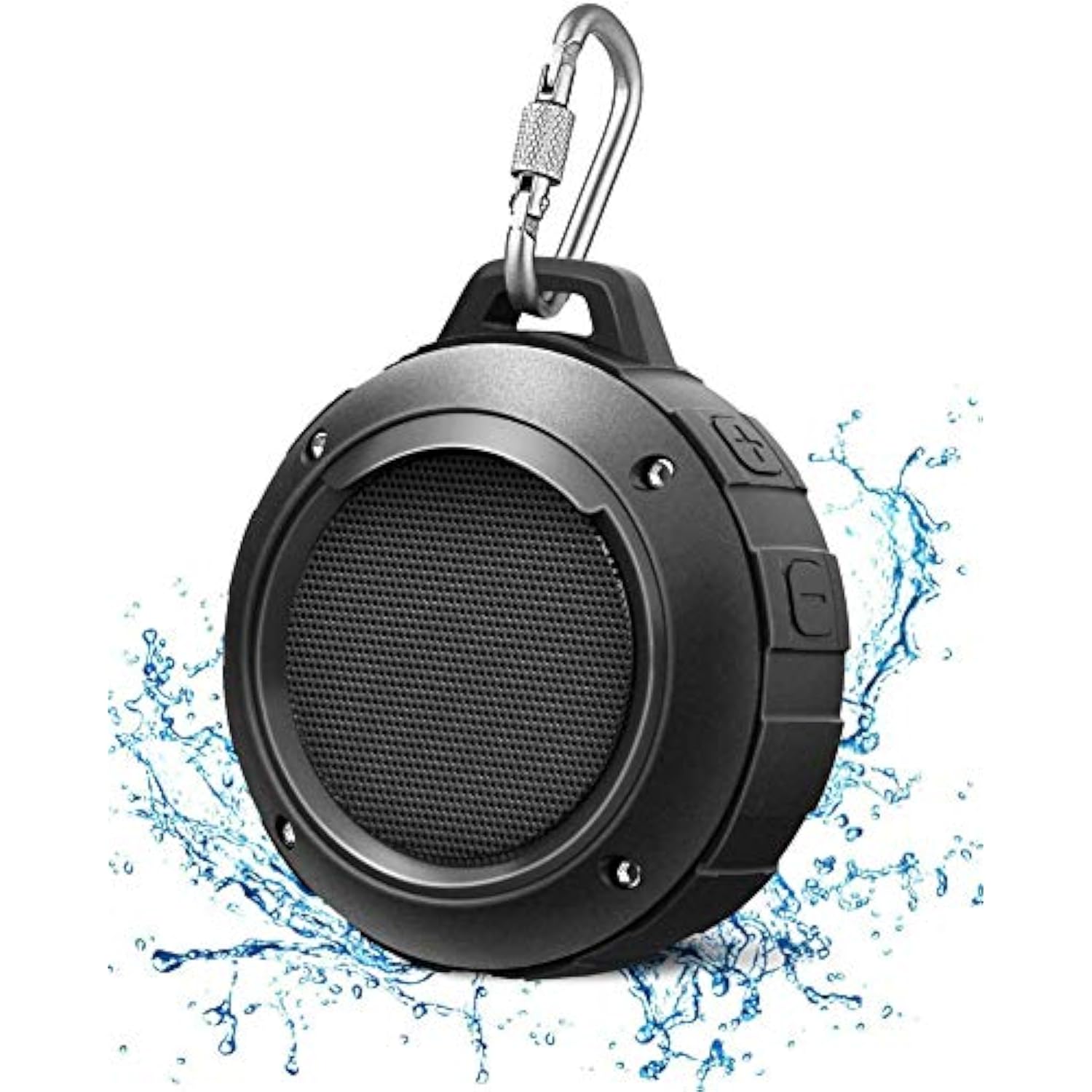 Outdoor Waterproof Bluetooth Speaker, Wireless Portable Mini Shower Travel Speaker With Subwoofer, Enhanced Bass, Built In Mic For Sports, Pool, Beach, Hiking, Camping