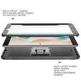 SUPCASE Unicorn Beetle PRO Case for iPad Air 3 (2019) and iPad Pro 10.5'' (2017), Heavy Duty with Built-in Screen Protector Full-body Rugged Protective Case (Black)