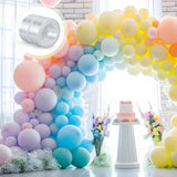 Balloon Arch Strip Kit For Garland 2 Rolls Balloon Tape Strips 16.4 Feet Extra Strong Non-Marking Removable Balloons Archs Strips For Birthday Party Wedding Christmas Decorations And Diy - Double Hole