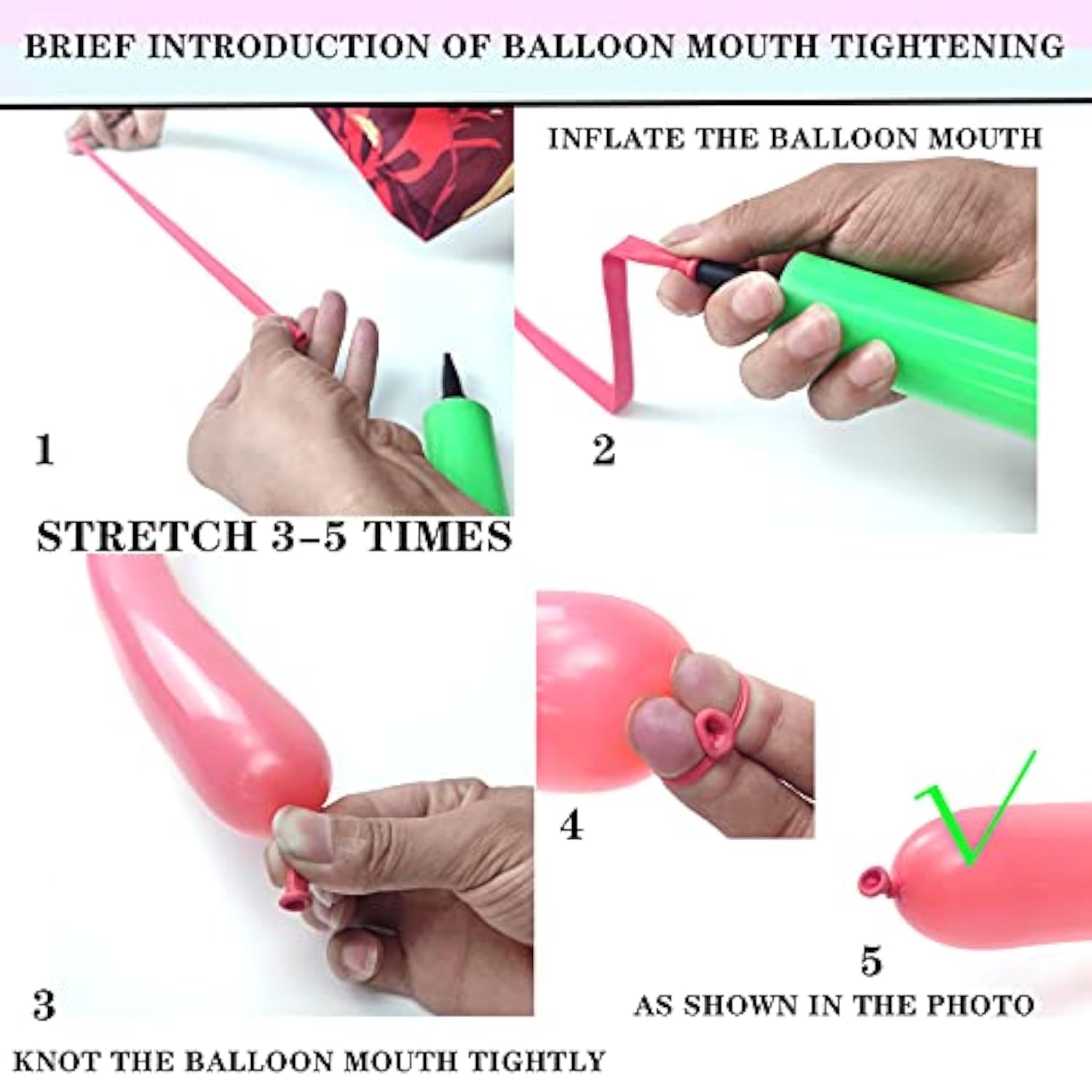 260 Balloons Pack, Premium Pastel Twisting Latex Balloons for Parties & Events