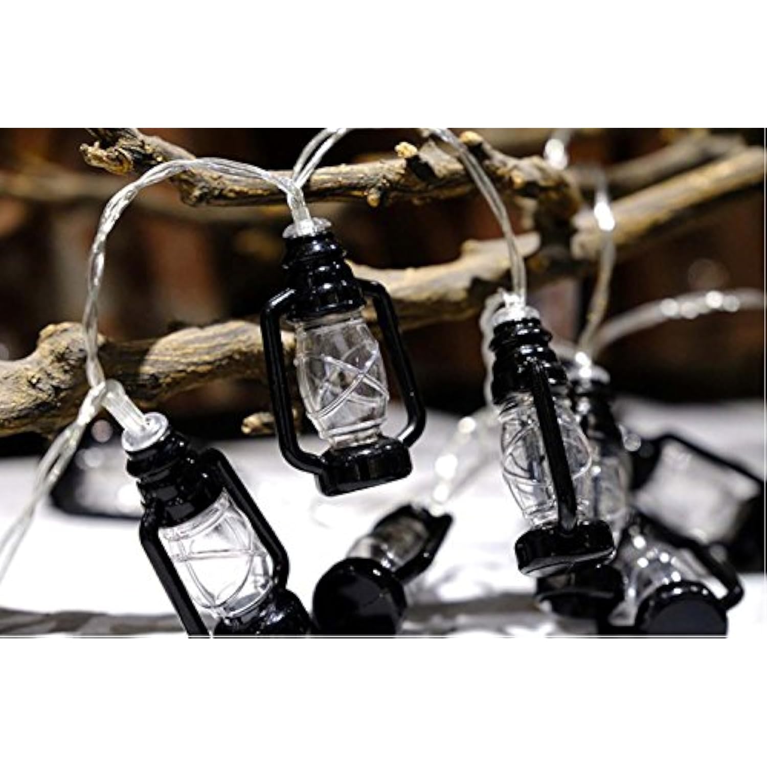 20 Leds 3M/10Ft Mini Retro Kerosene Lantern Led String Lights,Battery Powered Fairy String Lights For For Christmas Deco