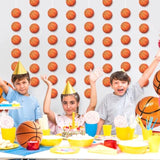 8 Pcs Soccer Garland Banner, Soccer Paper Cutouts Hanging Swirl, Sports Balls Hanging Decorations For Birthday Party Wedding Baby Shower Home Classroom Decor Favors
