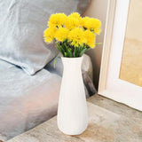 Dandelion Artificial Flowers Bouquet Faux Floral Decor For Wedding Centerpiece Home Office Table Decoration No Water Needed