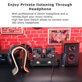 Juson Audio JTA100 2025 Version 200W Vacuum Tube Amplifier Integrated Hybrid with BT 5.0 Optical AUX RCA Phono Input and Headphone Output 2.1CH Class