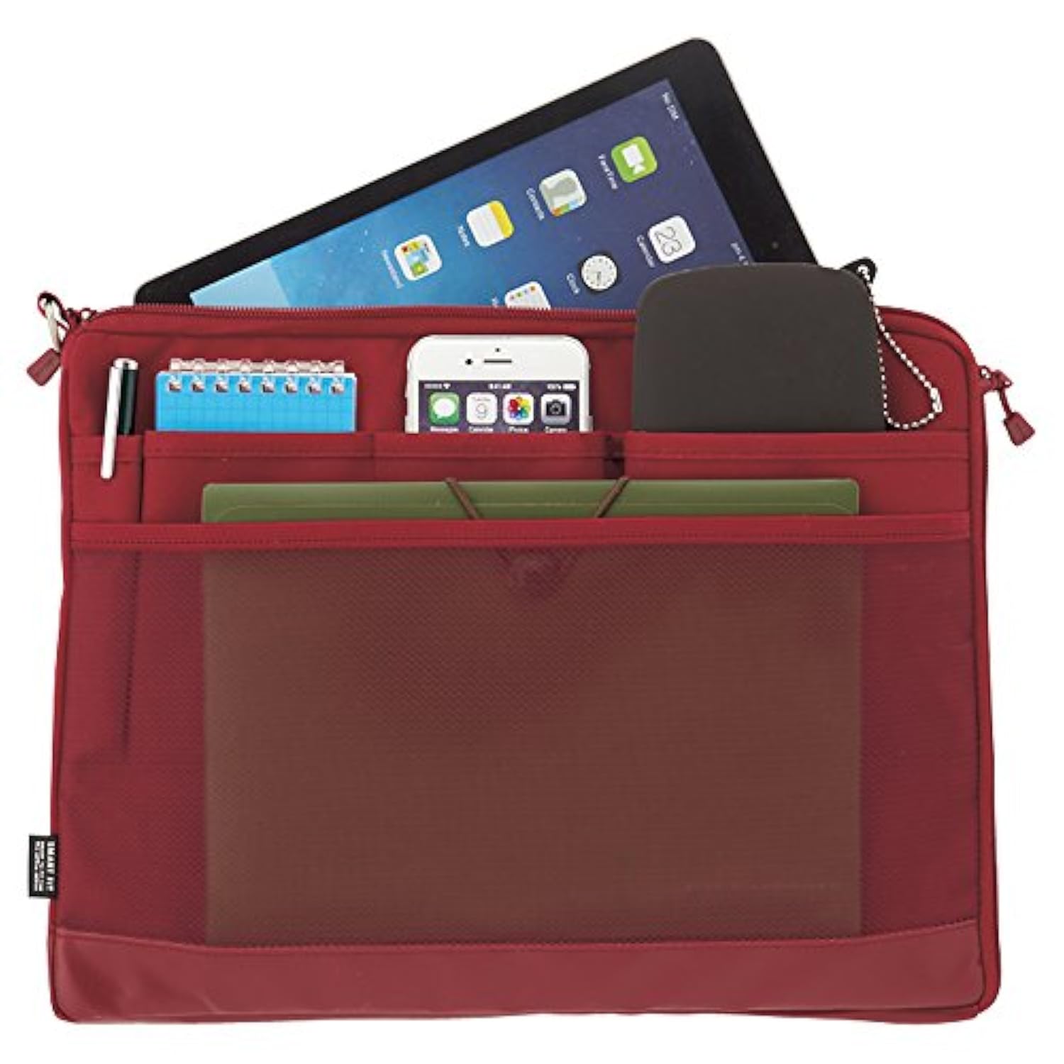 Lihitlab Laptop Sleeve, Water & Stain Repellent, Horizontal, 13.4"" X 9.8"", Green (A7681-6)"
