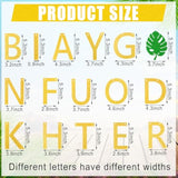 Thank You For Being A Friend Banner Friendship Party Decorations, Golden Glitter Thank You Banner With Palm Leaf For Friends Themed Party Birthday Decorations