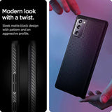 Spigen Liquid Air Designed for Samsung Galaxy Note 20 5G Case (2020) - Matte Black
