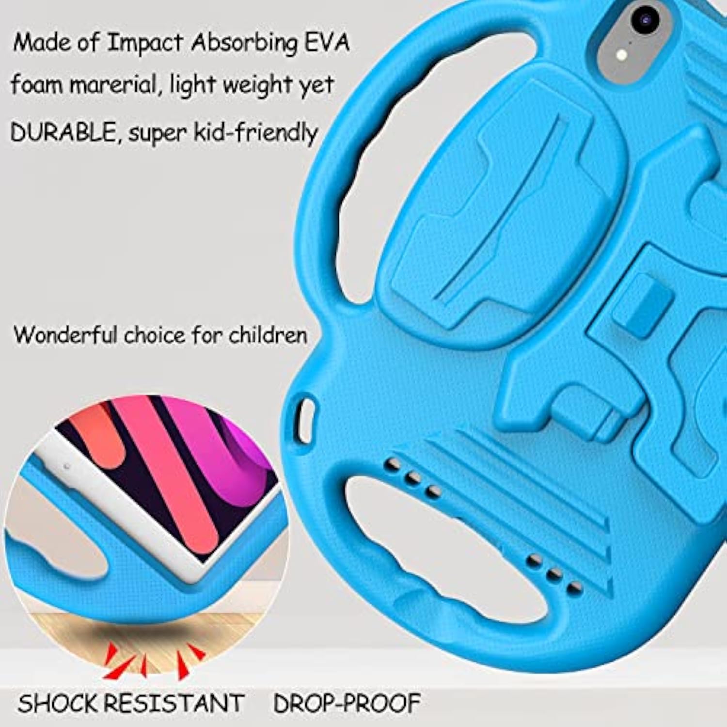 Kids Case For Ipad Mini 6 2021, Ipad Mini 6Th Generation Case, Ipad Mini 6 Cas