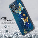 Motorola Moto G 5G 2025/2026 Slim Flexible TPU Case with Reinforced Corners and Shock Absorption for Girls Women, Compatible with Moto G Play 5G 2026 (Butterfly)
