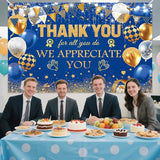 We Appreciate You Backdrop Thank You Appreciation Banner Thank You for All You Do Banner Employee Staff Appreciation Gifts Teacher Doctor Retirement Appreciation Party Decor 70.8 x 43.3 inch