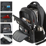 Laptop Backpack,Business Travel Anti Theft Slim Durable Laptops Backpack With Usb Charging Port,Water Resistant College Computer Bag For Women & Men Fits 15.6 Inch Laptop And Notebook Black