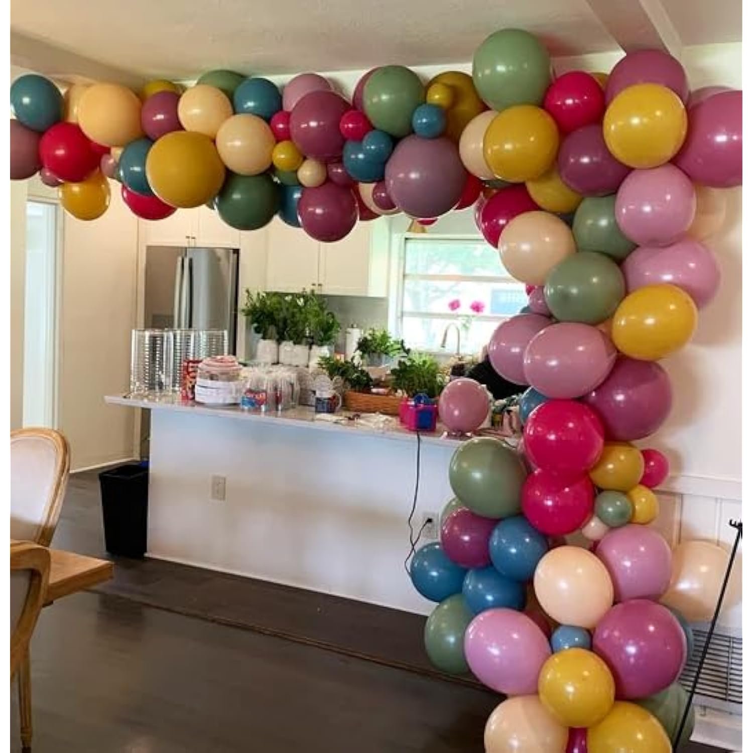 Wildflower Balloon Arch Garland Kit 164Pcs For Boho Bridal Shower Little Baby In Bloom Baby Shower Girls Spring Floral Daisy Birthday Party Decoration (Wildflower)