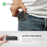 3 In 1 Foldable Wireless Charger For Iphone 16/15/14/13/12 Compatible With Apple Watch And Airpods, Pd15W Fast Wireless Charging Station, Portable Desk Dock For Home, Office, Travel (Black)