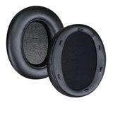Protein Leather Ear Pads Cushion, Replacement Earpads For Sony Wh-Xb910 Xb910N Extra Bass Noise Cancelling Headphones Earpad Repair(Black)