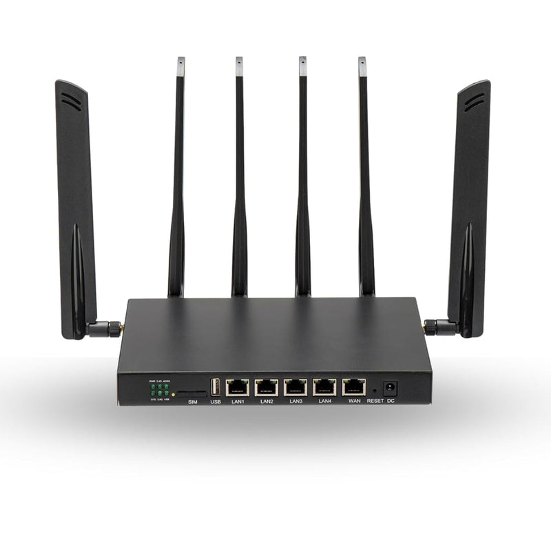 4G Lte Cat6 Dual-Band Openwrt Wi-Fi Sim Router For Home & Business With Mimo,