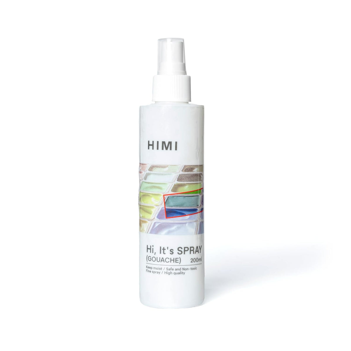Gouache Wetting Spray 200Ml (6.76 Oz), Moisturizing Palette Spray For Gouache Paint, Reactivates Dry Pigments, Professional Art Supplies & Gift For Artists And Hobbyists