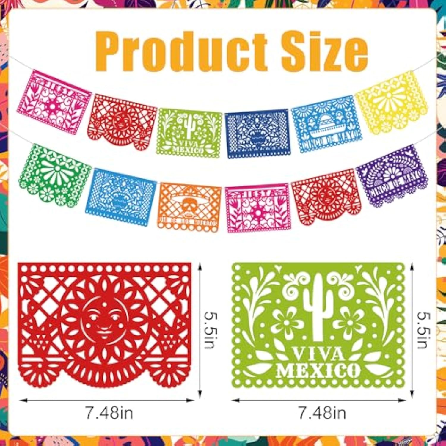 20 Pcs Fiesta Party Decorations Set Mexican Banner Cinco De Mayo Mexico Banner Hanging Swirls And Honeycomb Centerpieces For Mexican Theme Fiesta Taco Birthday Party Decoration