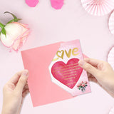 Religious Valentines Day Cards Christian Greeting Card Bulk Gold Foil Assortment Cards With Envelopes
