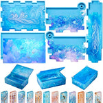 Resin Mold Domino Storage Box Epoxy Mold Silicone Jewelry Storage Case Holder For Diy Jewelry Case Home Decoration, Creating Your Own Domino Box