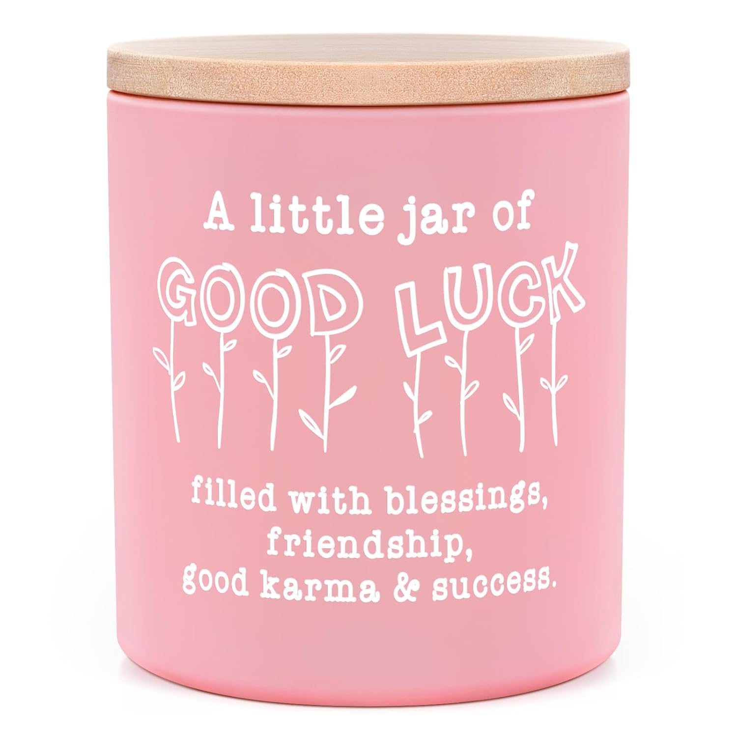 Good Luck Gifts For Women, Karma & Luck Candle 10Oz, New Beginnings Gifts For Women Friends Sisters, Coworker Leaving, Farewell Gift For Coworkers, Handmade Soy Wax Scented Candles