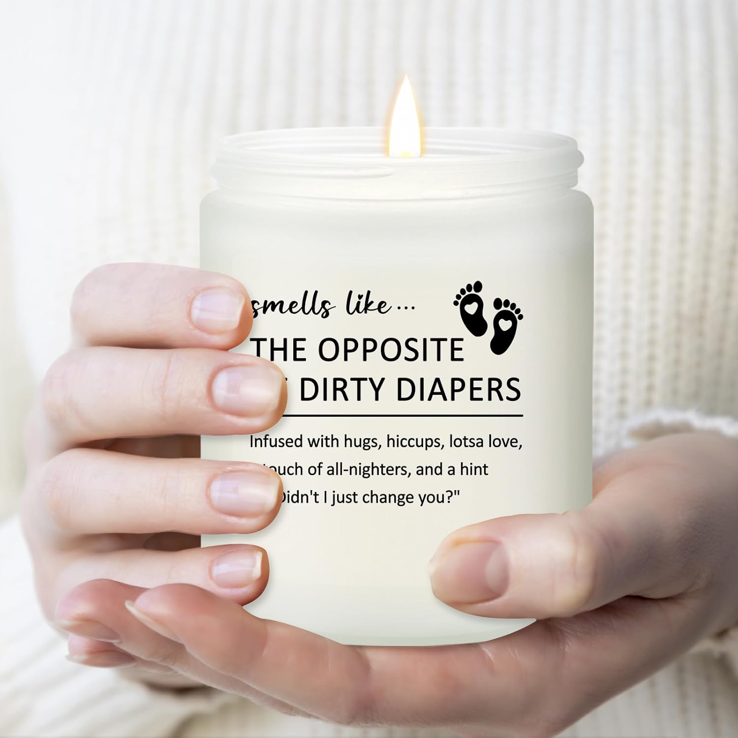 New Mom Gifts - First Time Mam Gift - Mom To Be Gift - Mothers Day Christmas Gifts - Lavender Scented Candle