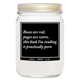 You Nique Designs Smut Candle 8Oz - Adult Readers Gifts - Smutty Book Lovers Surprise Ideas, Funny Smut Reader Presents - Smut Book Merch - Smutty Reading, Smut Gifts